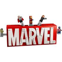 LEGO Marvel - Logo e Minifiguras LEGO Marvel - Logo e Minifiguras