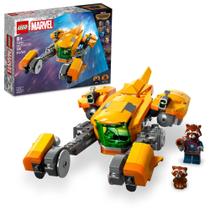 LEGO Marvel - Nave do Baby Rocket 76254 - Brinquedo de Construção com Figuras