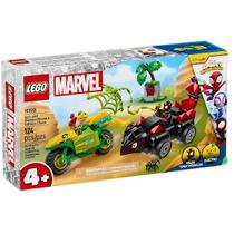 Lego Marvel Perseguição Dinossauro de Spin e Electro 11198