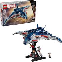 Lego Marvel Quinjet de Vingadores A Era de Ultron 1131 Peças Lego Marvel Quinjet de Vingadores A Era de Ultron 1131 Peças