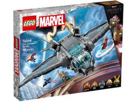 Lego marvel quinjet dos vingadores 76248 (795 peças)