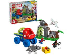 Lego Marvel Resgate Com Veiculo Dinossauro Equipe Spidey Dino 136 Peças Construção 11199 Quantidade de Peças:136