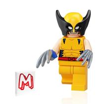 LEGO Marvel Super Heroes X-Men Minifigure - Wolverine com máscara e garras (76202)