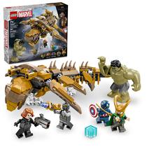 Lego Marvel Vingadores Vs. Leviatã Com 347 Peças 76290