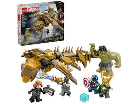 Lego Marvel Vingadores Vs. Leviatã Com 347 Peças 76290
