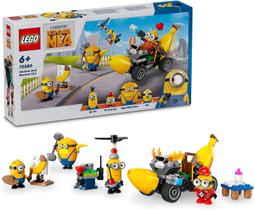 LEGO Meu Malvado Favorito 4 - Minions e Carro Banana 75580