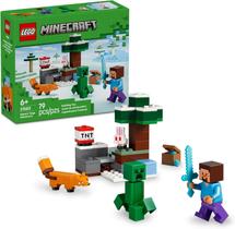 Lego mincraft - aventura de steve na taiga 21583