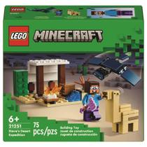 Lego Minecraft 21251 Expedição do Steve ao Deserto 75 Peças