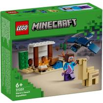 Lego minecraft 21251 expedicao do steve ao deserto