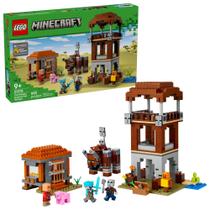 Lego Minecraft 21278 Posto Avançado Do Saqueador E Devastado