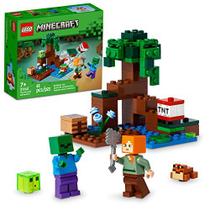 LEGO Minecraft A Aventura do Pântano 21240, Jogo de Construção Co