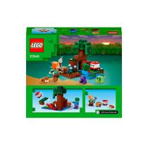 Lego Minecraft A Aventura no Pântano 21240 - 65 Peças