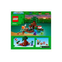 Lego Minecraft A Aventura No Pântano 21240 - 65 Peças