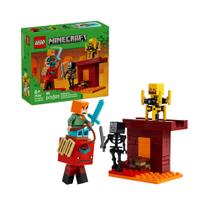 Lego Minecraft A Batalha da Lava Nether 21266 - 99 peças