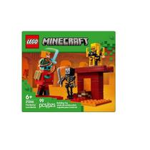 Lego minecraft a batalha de lava no nether