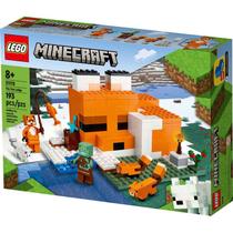 Lego Minecraft A Cabana Das Raposas 193 Peças - 21178