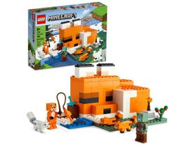 Lego Minecraft A Cabana Das Raposas 193 Peças - 21178