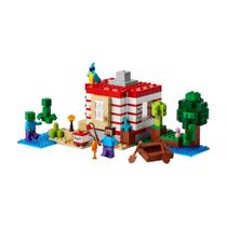 Lego Minecraft A Casa da Selva TNT 21275 - 287 Peças Lego Minecraft A Casa da Selva TNT 21275 - 287 Peças