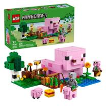 Lego Minecraft A Casa Do Bebê Porquinho Porco 21268 Blocos De Montar 238 Peças Lego Minecraft A Casa Do Bebê Porquinho Porco 21268 Blocos De Montar 238 Peças