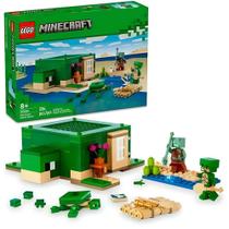Lego Minecraft A Casa Tartaruga de Praia 234pcs 21254