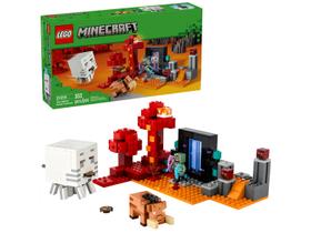 LEGO Minecraft A Emboscada no Portal do Nether