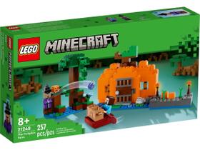 LEGO Minecraft - A Fazenda de Abóbora - 257 Peças - 21248 - Conjunto blocos de montar