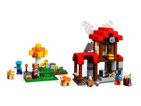 Lego minecraft a fazenda do moinho de vento 462 peças - 21262