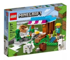 Lego Minecraft A Padaria Com Creeper E Cabra 154 Pçs - 21184