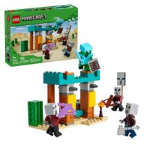 Lego Minecraft A Patrulha do Deserto de Illager 105 Peças - Lego