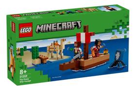 Lego Minecraft A Viagem Do Navio Pirata (21259)