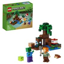 LEGO Minecraft Aventura no Pântano 65 Peças 7+ 21240