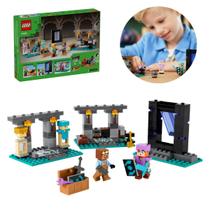 Lego Minecraft Blocos de Montar O Arsenal Portal Do Nether