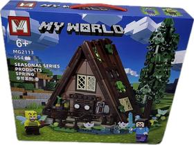 Lego Minecraft - Casa de Primavera -com 554 peças - MG2113 Lego Minecraft - Casa de Primavera -com 554 peças - MG2113