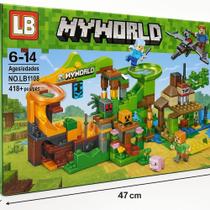 Lego Minecraft com 418 peças - My World - LB1108
