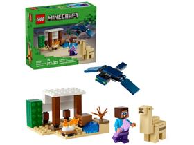 LEGO Minecraft Expedição do Steve Ao Deserto 75Peças 6+21251 LEGO Minecraft Expedição do Steve Ao Deserto 75Peças 6+21251