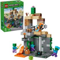 LEGO Minecraft Masmorra dos Zumbis 284 Peças 8+ 21587 LEGO Minecraft Masmorra dos Zumbis 284 Peças 8+ 21587