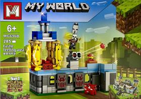 Lego Minecraft MY WORLD - Área de Energia do Castelo - 285 Peças - MG696B Lego Minecraft MY WORLD - Área de Energia do Castelo - 285 Peças - MG696B