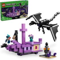 LEGO Minecraft - O Dragão Ender e o Navio Final 21264