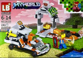 Lego Minecraft - PORTAL TNT e Carro de Aventura - com 241 peças - LB1155A