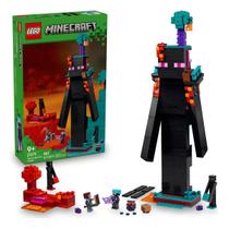 LEGO Minecraft Torre Enderman com 867 Peças Set Modular Criativo 9