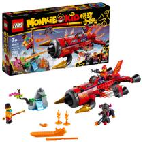 LEGO Monkie Kid - Kit de Construção Red Son's Inferno Jet 80019 LEGO Monkie Kid - Kit de Construção Red Son's Inferno Jet 80019