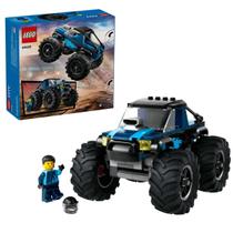 Lego Monster Truck Azul Set City Great Vehicles 60402 148 Peças Lego Monster Truck Azul Set City Great Vehicles 60402 148 Peças