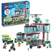 LEGO My City Hospital 60330 Conjunto de brinquedos de construção para crianças, menino