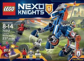 Lego nexo knights o cavalo mecanico de lance 70312