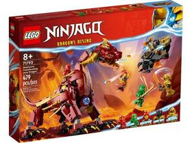 Lego Ninjago 71793 Dragão Heatwave Mutável De Lava -