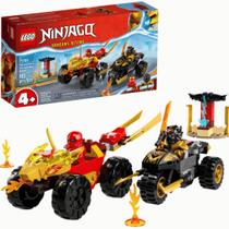 LEGO Ninjago Batalha Carro e Moto Kai e Ras 103 Pçs 4+ 71789