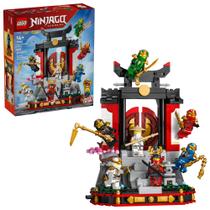 LEGO NINJAGO Conjunto de Exposição de Personagens Ninja do 15º Aniversário