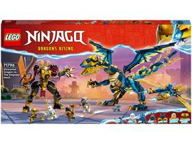 LEGO Ninjago Dragão Elementar vs O Robô da - Imperatriz 1038 Peças 71796