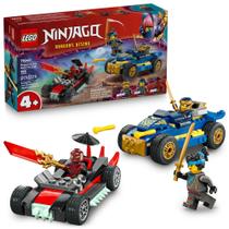 LEGO Ninjago - Duelo de carros de corrida Rogue vs Drix