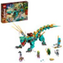 LEGO NINJAGO Jungle Dragon 71746 - Kit de Construção com Dragão Articulado, Lloyd e Zane (506 Peças)